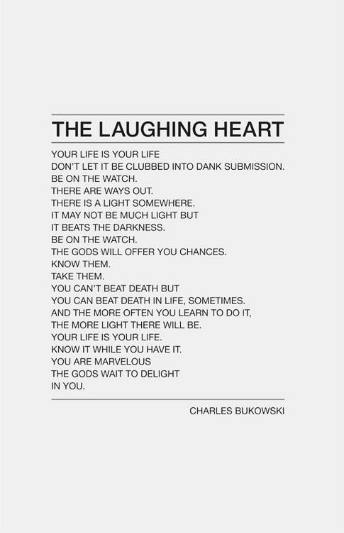 the laughing heart