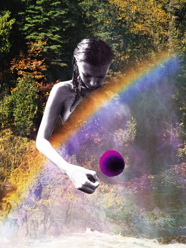 Erin Case - "Rose Window". Digital collage, 2013