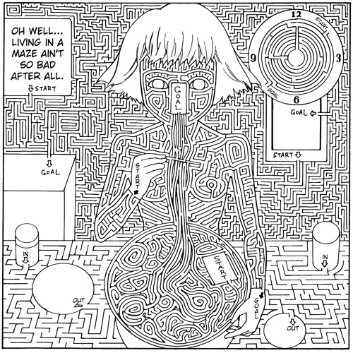 Shintaro Kago - "Living in a Maze"