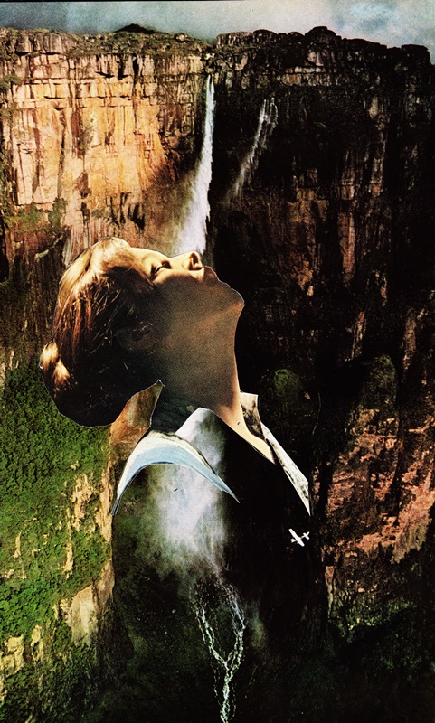 Erin Case - "To be absolved". Analogue collage.