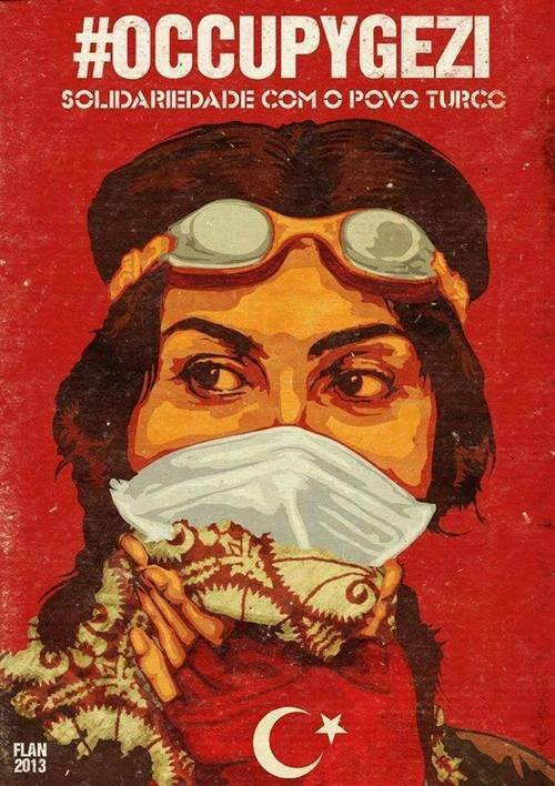 Brazilian solidarity poster