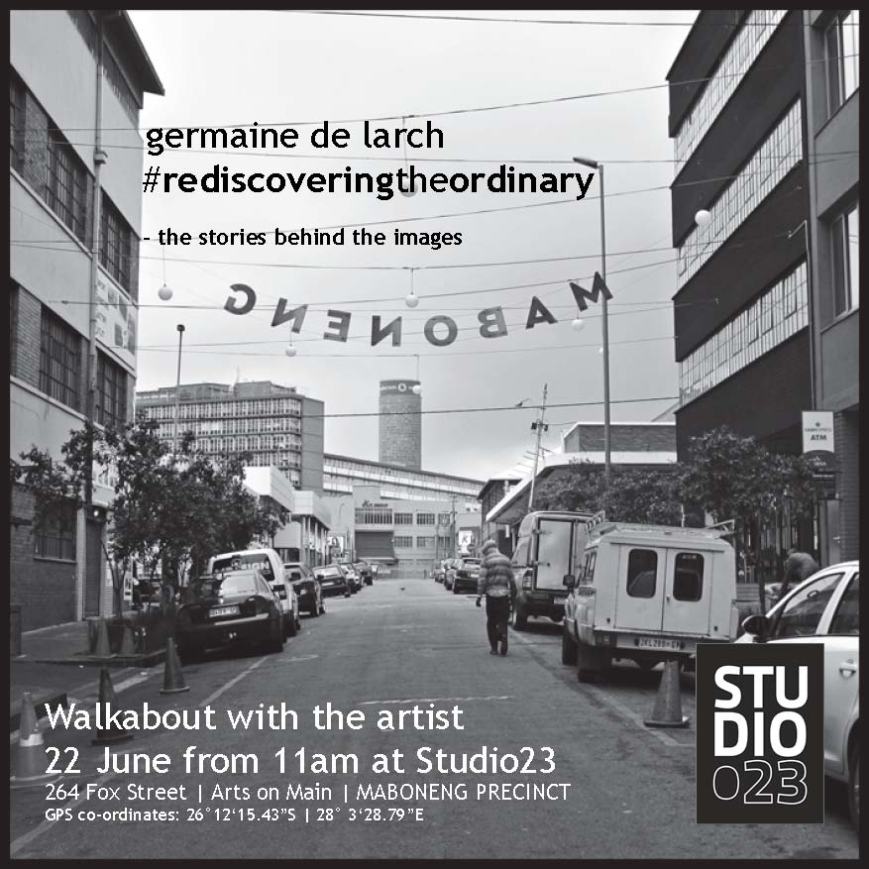 stories behind the images - #rediscoveringtheordinary: artist walkabout