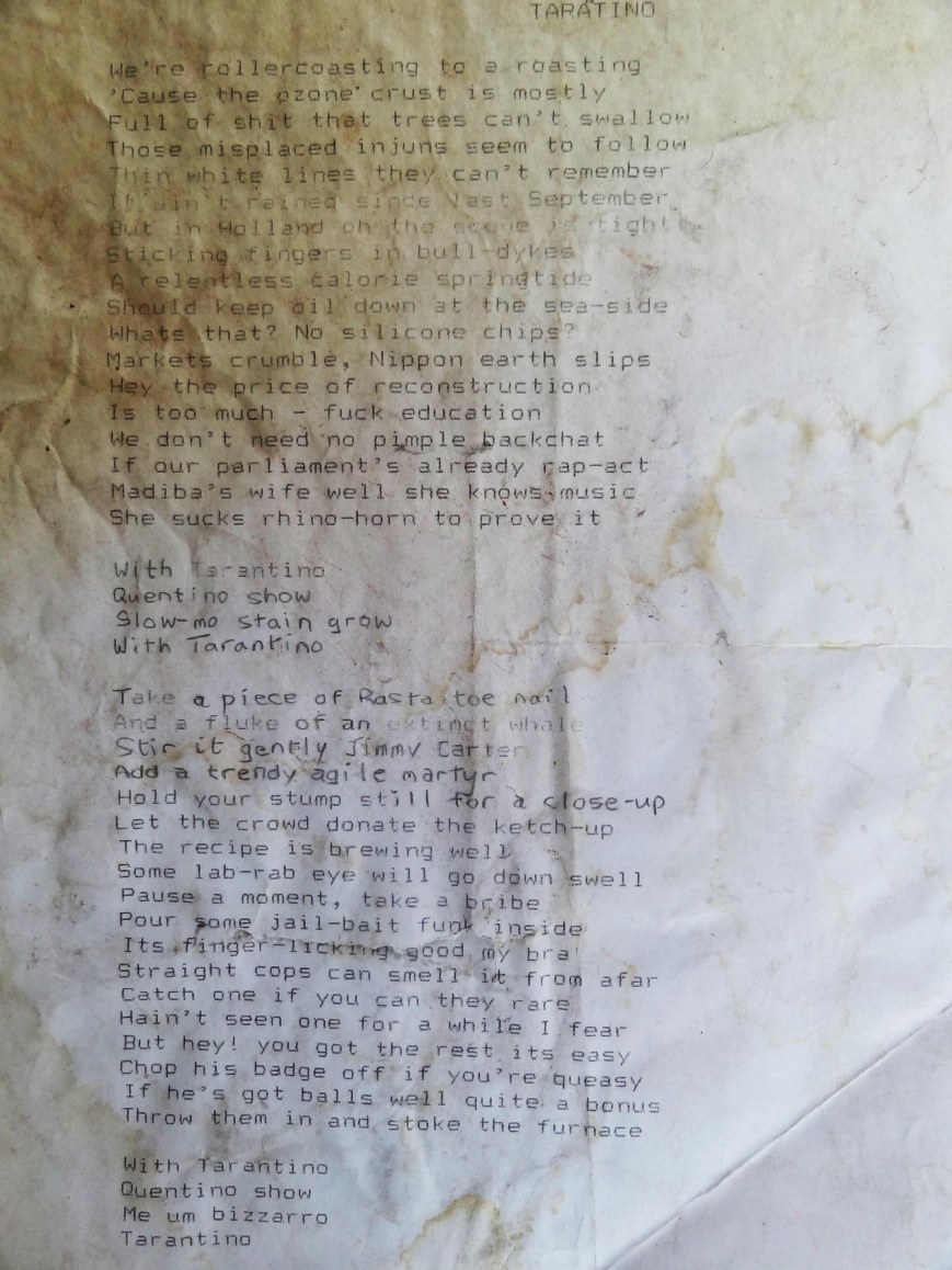 From the Presley days, early 90s