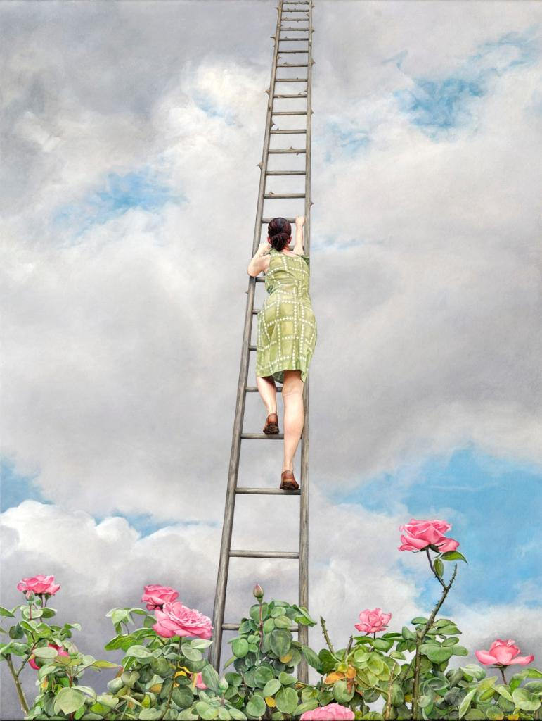 Lisa Adams - "Rose Garden", 2008.