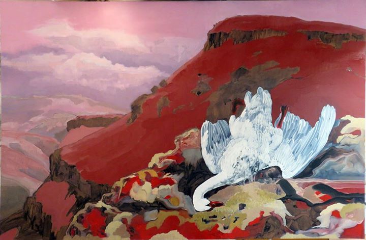 Lizza Littlewort - "Still Life with White Hyperbole". 2015.