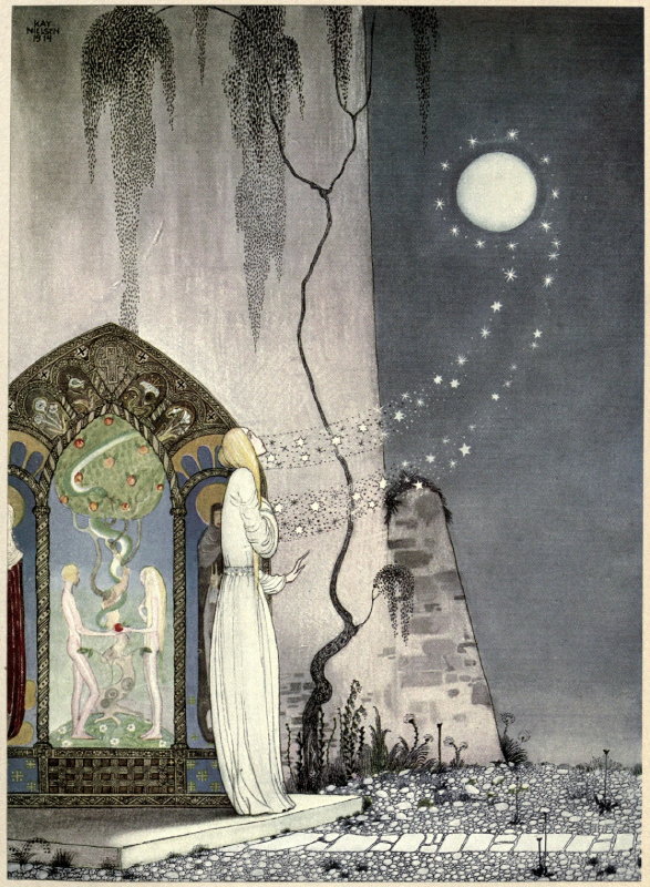 Kay Nielsen, 1914. Illustration from 'East of the Sun and West of the Moon: Old Tales from the North'.