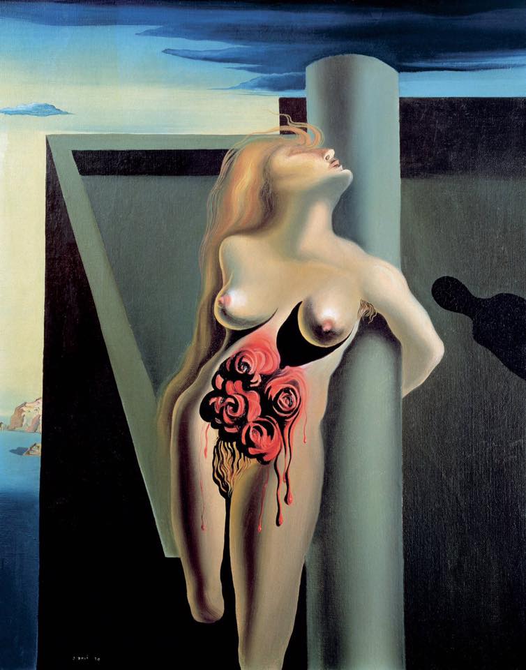 Salvador Dalí - the bleeding roses