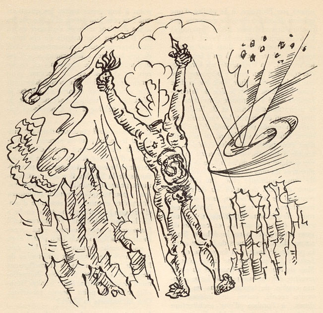 Illustration by Andre Masson, 1936.
