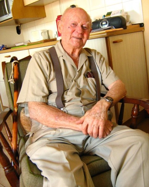 Gramps, behaving himself.